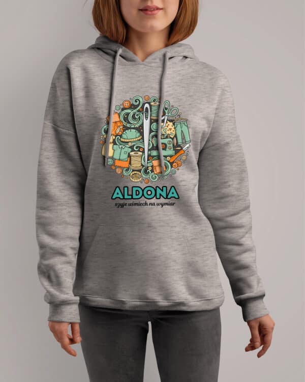 1638 (8) Bluza z kapturem <br>Krawiec Personalizowana Ilustracyjna