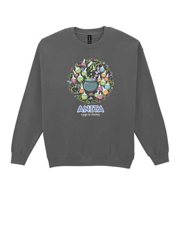 1639 (25) Bluza bez kaptura Chemik <br>Personalizowana Ilustracyjna