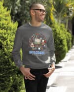 1640 (27) Bluza bez kaptura Malarz <br>Personalizowana Ilustracyjna