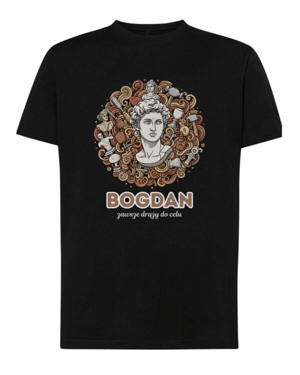 1641 (13) Koszulka Rzeźbiarz Personalizowana Ilustracyjna