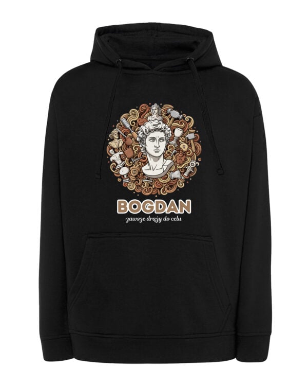 1641 (16) Bluza z kapturem Rzeźbiarz Personalizowana Ilustracyjna