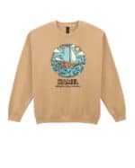 1642 (10) Bluza bez kaptura Żeglarz <br>Personalizowana Ilustracyjna