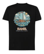 1642 (13) Koszulka Żeglarz Personalizowana Ilustracyjna