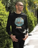 1642 (24) Bluza bez kaptura Żeglarz <br>Personalizowana Ilustracyjna