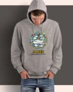 1643 (9) Bluza z kapturem <br>Pilot Personalizowana Ilustracyjna