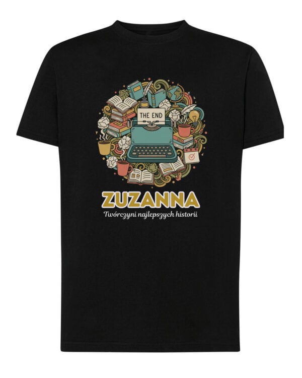 1644 (13) Koszulka Pisarz Personalizowana Ilustracyjna