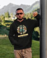 1644 (18) Bluza z kapturem <br>Pisarz Personalizowana Ilustracyjna