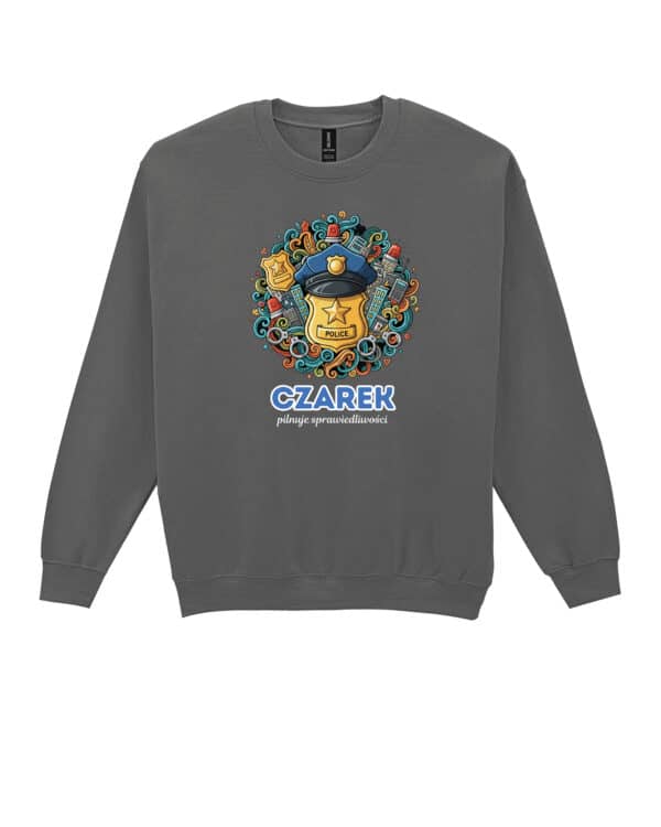 1647 (25) Bluza bez kaptura Policjant <br>Personalizowana Ilustracyjna