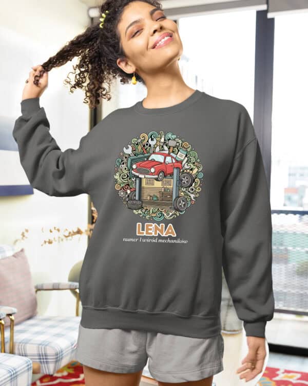 1648 (26) Bluza bez kaptura Mechanik <br>Personalizowana Ilustracyjna
