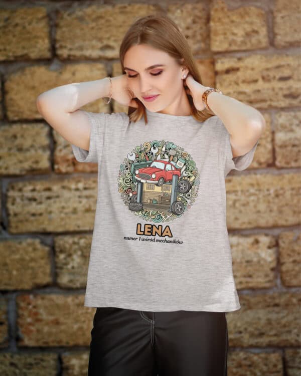 1648 (5) Koszulka Mechanik Personalizowana Ilustracyjna