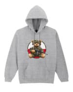 1649 (13) Bluza z kapturem <br>Patriotyczny Miś Żołnierz Polska