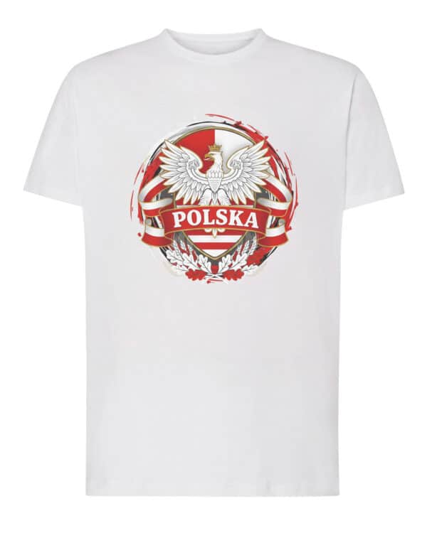 1650 (1) Koszulka Patriotyczna Orzeł Polski Godło