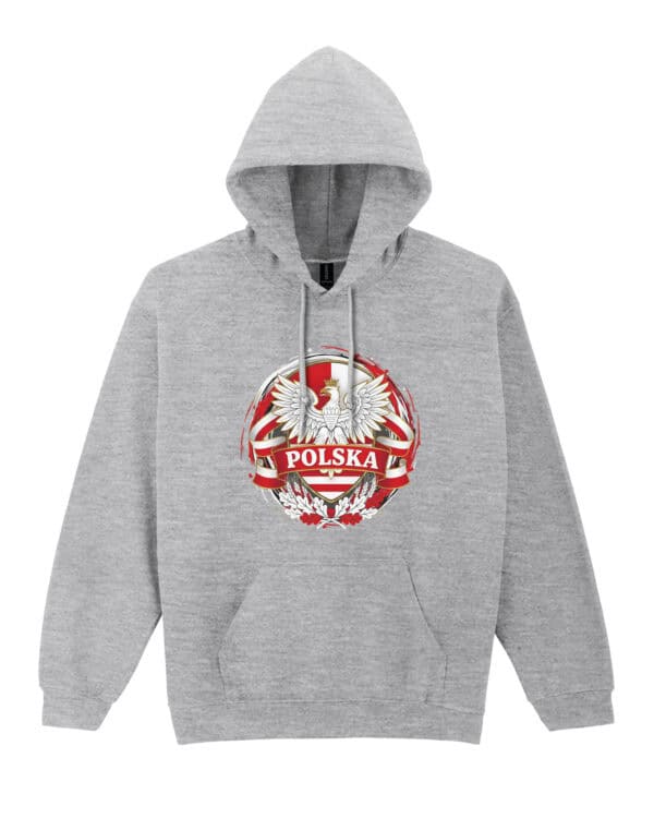 1650 (13) Bluza z kapturem <br>Patriotyczna Orzeł Polski Godło