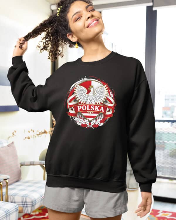 Bluza bez kaptura <br>Patriotyczna Orzeł Polski Godło