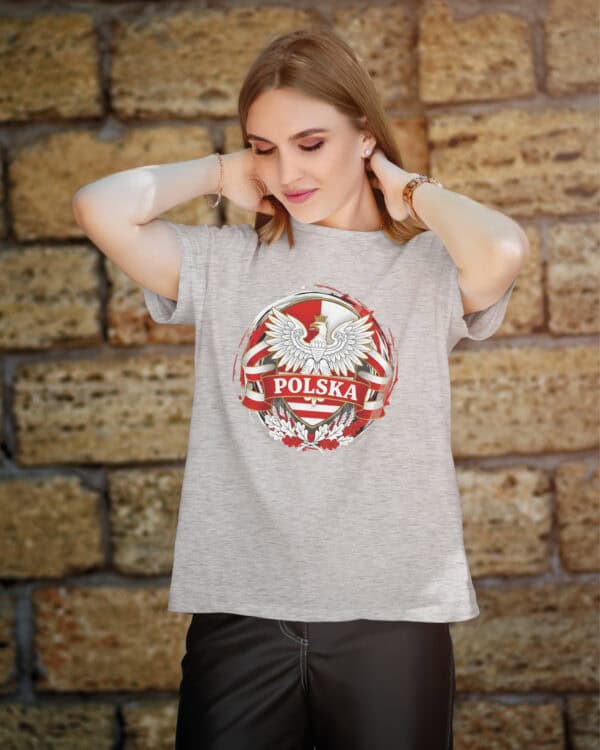 1650 (5) Koszulka Patriotyczna Orzeł Polski Godło