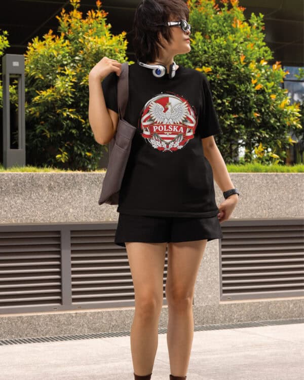 1650 (8) Koszulka Patriotyczna Orzeł Polski Godło
