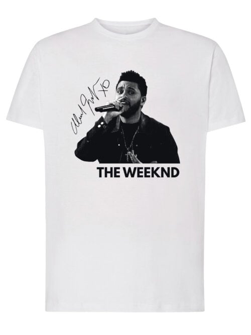 1 (1) Koszulka Muzyka The Weekend Podpis