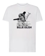 1 (1) Koszulka Muzyka Billie Eilish Podpis