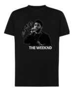 1 (10) Koszulka Muzyka The Weekend Podpis