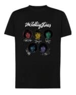 1 (10) Koszulka Rock The Rolling Stones Podpisy