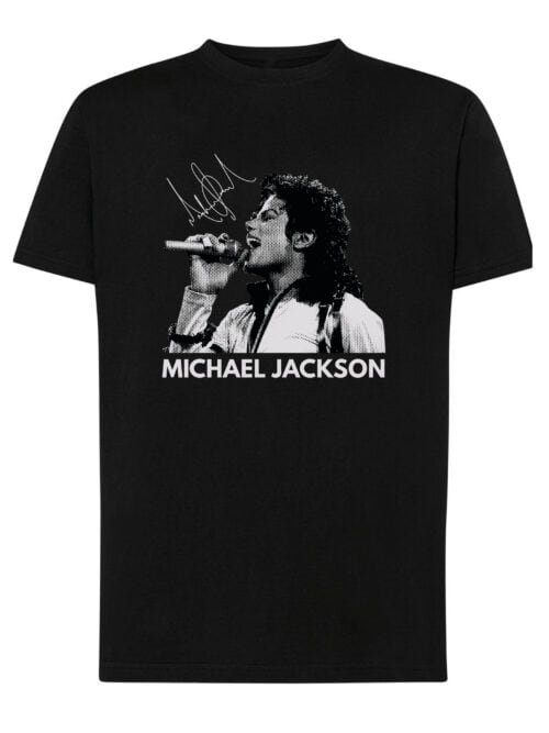 Koszulka Król Popu Michael Jackson Podpis