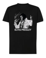 1 (10) Koszulka Legenda Rock&Roll Elvis Presley Podpis