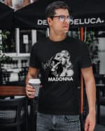 1 (12) Koszulka Muzyka Madonna Podpis Królowa Popu