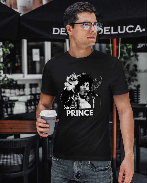 1 (12) Koszulka Muzyka Prince Podpis Legendy