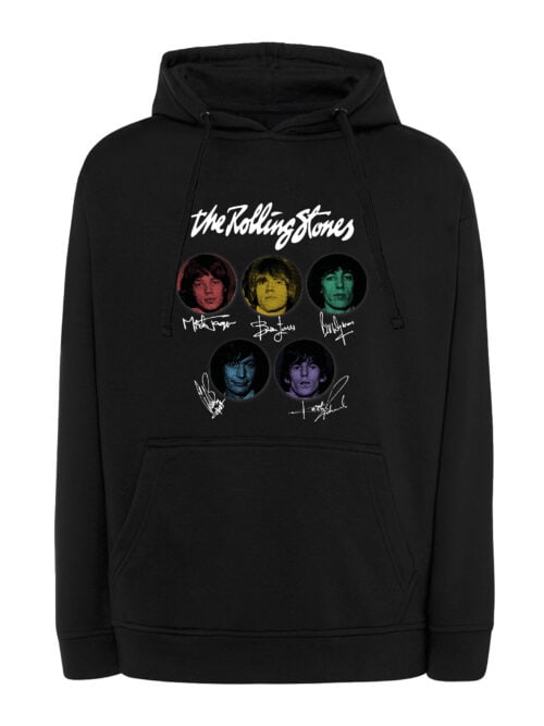 1 (13) Bluza z kapturem Rock The Rolling Stones Podpisy