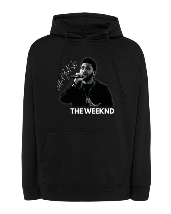 1 (13) Bluza z kapturem Muzyka The Weekend Podpis