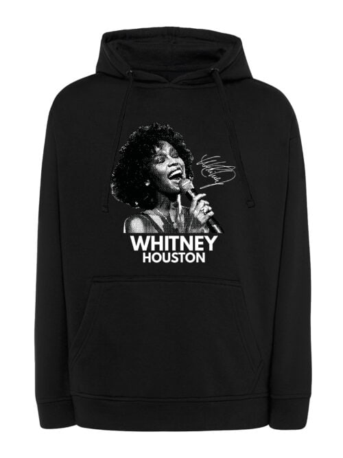 1 (13) Bluza z kapturem Muzyka Whitney Houston z Autografem Legendy