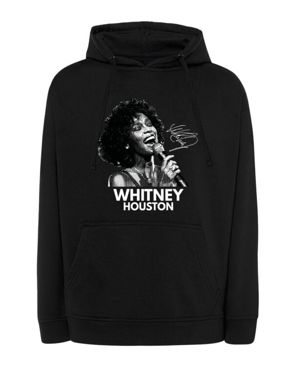 1 (13) Bluza z kapturem Muzyka Whitney Houston z Autografem Legendy