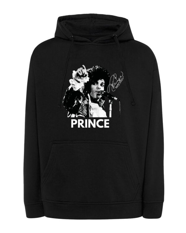 1 (13) Bluza z kapturem Muzyka Prince z Autografem Legendy