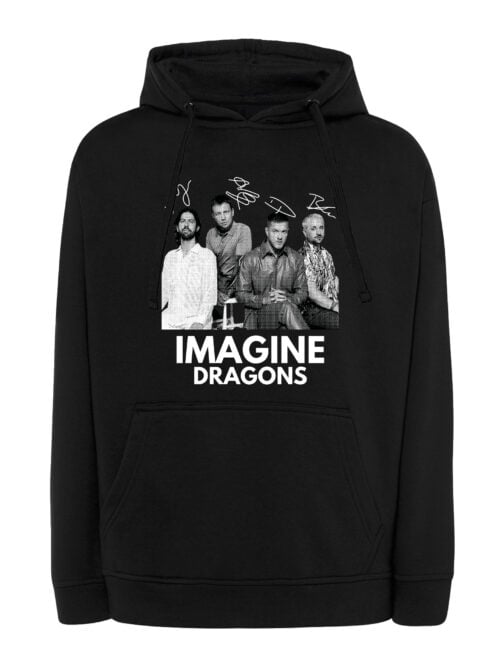 1 (14) Bluza z kapturem Muzyka Imagine Dragons z Autografem Legend