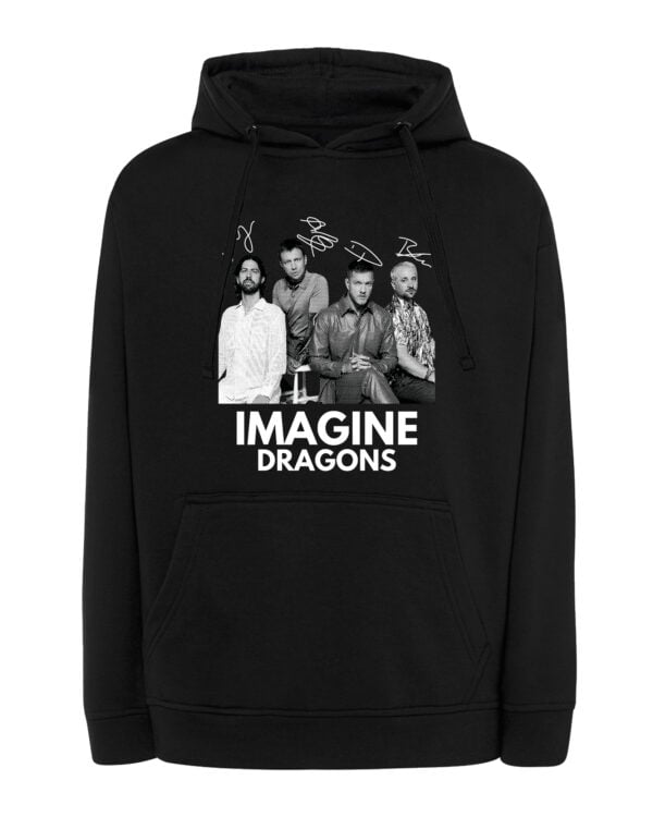 1 (14) Bluza z kapturem Muzyka Imagine Dragons z Autografem Legend