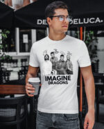1 (3) Koszulka Muzyka Imagine Dragons Podpisy Legend
