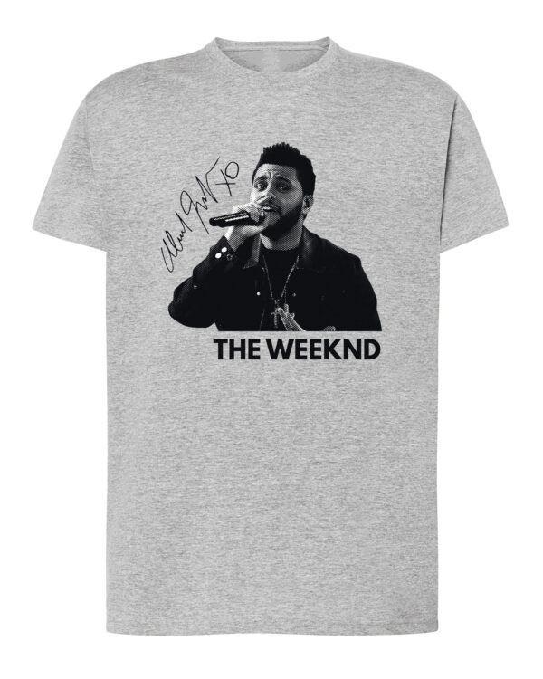 1 (4) Koszulka Muzyka The Weekend Podpis