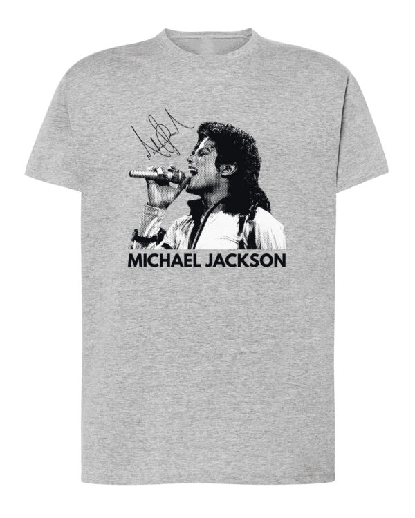 1 (4) Koszulka Król Popu Michael Jackson Podpis