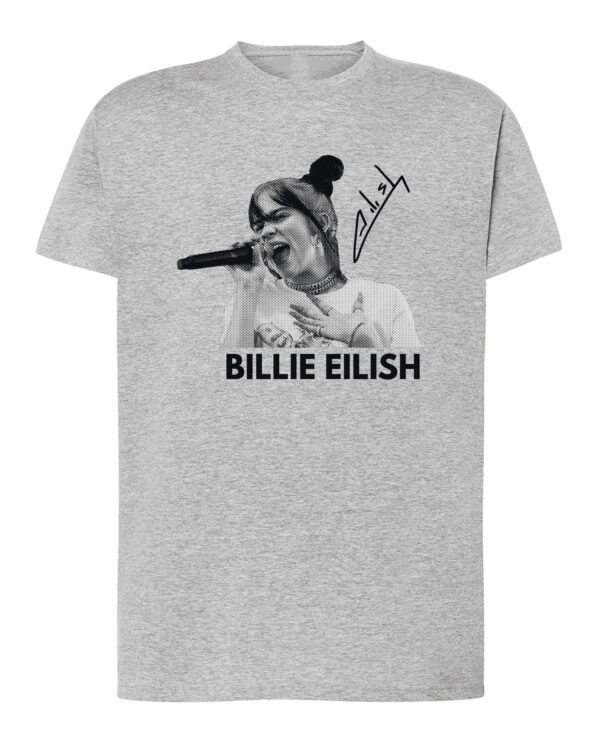 1 (4) Koszulka Muzyka Billie Eilish Podpis