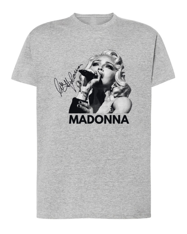 1 (4) Koszulka Muzyka Madonna Podpis Królowa Popu