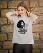 1 (5) Koszulka Muzyka Whitney Houston Podpis Legendy