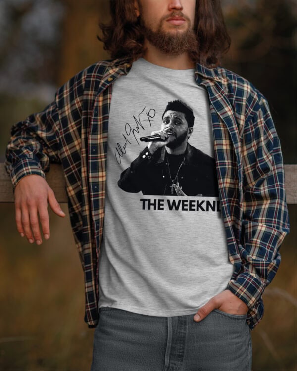 1 (6) Koszulka Muzyka The Weekend Podpis