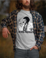 1 (6) Koszulka Legenda Rock&Roll Elvis Presley Podpis