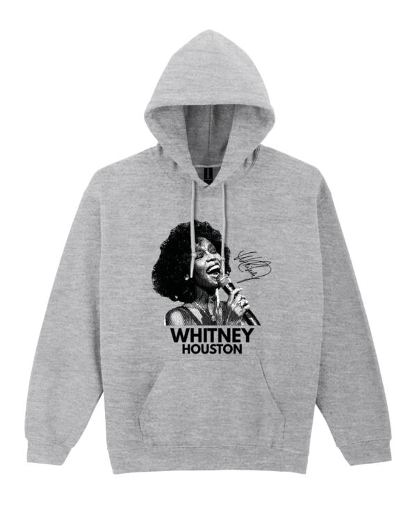 1 (7) Bluza z kapturem <br>Muzyka Whitney Houston z Autografem Legendy