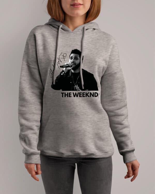 1 (8) Bluza z kapturem <br>Muzyka The Weekend Podpis