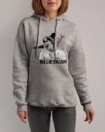 1 (8) Bluza z kapturem <br>Muzyka Billie Eilish z Autografem