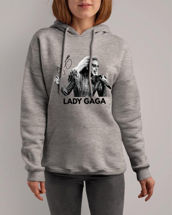 1 (8) Bluza z kapturem <br>Muzyka Lady Gaga z Autografem