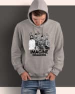 1 (9) Bluza z kapturem <br>Muzyka Imagine Dragons z Autografem Legend