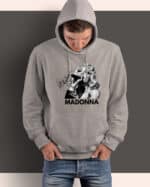 1 (9) Bluza z kapturem <br>Bluza z kapturem Muzyka Madonna z Autografem Królowa Popu