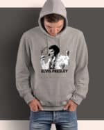 1 (9) Bluza z kapturem <br>Legenda Rock&Roll Elvis Presley z Autografem